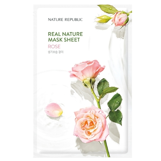 Real Nature Mask Sheet 23ml #Rose