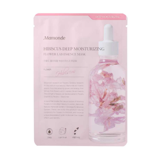 Mamonde Hibiscus Deep Moisturizing Flower Lab Essence Mask 25ml