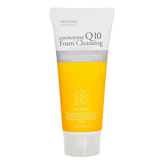 3W CLINIC Coenzyme Q10 Foam Cleansing 100ml