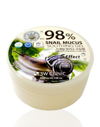 3W Clinic Snail Mucus Soothing Gel