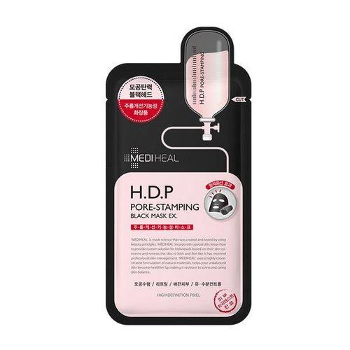 MEDIHEAL H.D.P Pore Stamping Black Mask EX 25ml*10ea