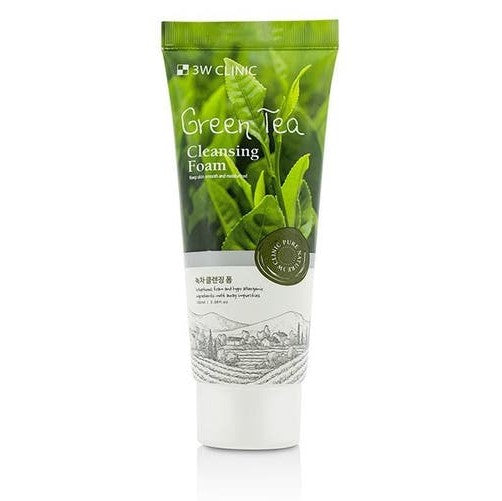 3W CLINIC Green Tea Cleansing Foam 100ml