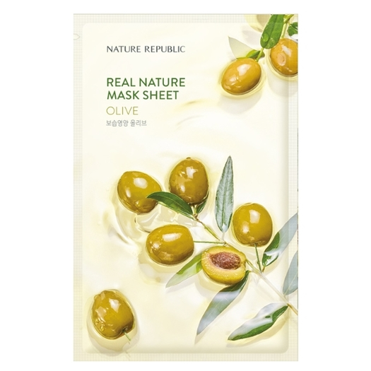Real Nature Mask Sheet 23ml #Olive