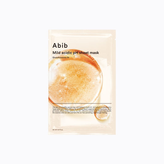 Abib Mild Acidic Ph Sheet Mask 1ea #Glutathiosome Fit