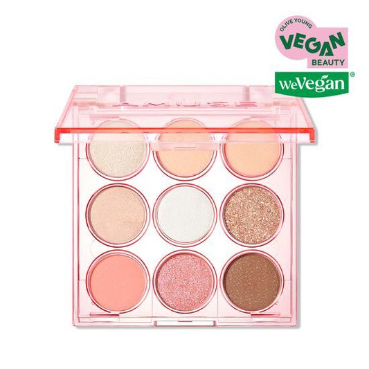 AMUSE EYE COLOR PALETTE 01 WARM BOKSOONGA 0.6g X 9