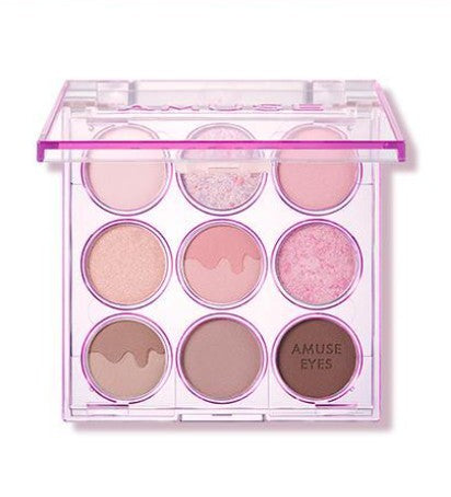 AMUSE EYE COLOR PALETTE 02 COOL ROSE 0.6g X 9