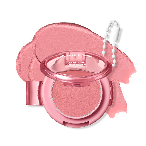 AMUSE POWDER LIP & CHEEK 07 ROSE GIRL [25] 4g