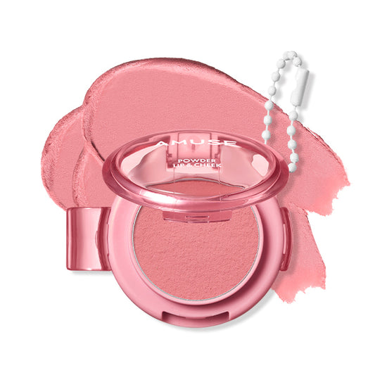 AMUSE POWDER LIP & CHEEK 07 ROSE GIRL [25] 4g