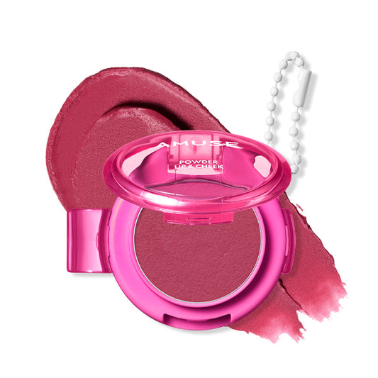AMUSE POWDER LIP & CHEEK 12 BERRYISH [25] 4g