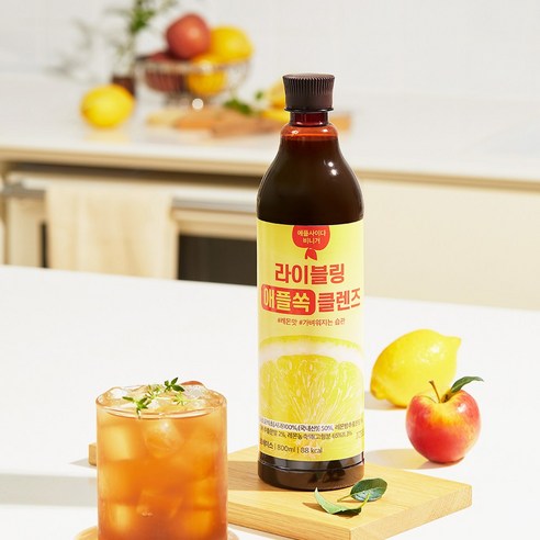 Liveling Apple cider vinegar cleanse - Lemon 800ml
