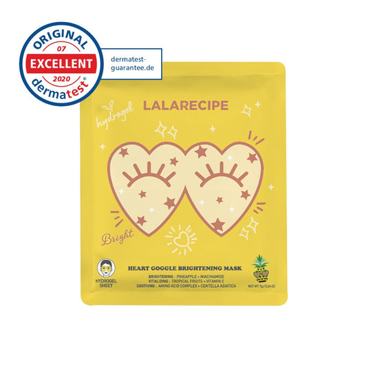 LALARECIPE Heart Goggle Moisture Mask 7g x 1PCS