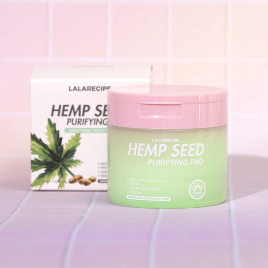 LALARECIPE HEMP SEED PURIFYING PAD 220ML/70PCS