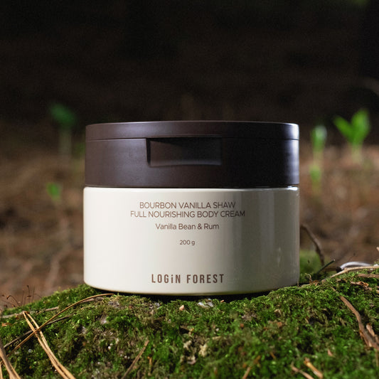 Login Forest Bourbon Vanilla Shaw Full Nourishing Body Cream [Wrinkle-improving Functionality] 200g