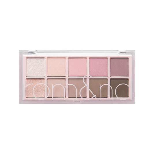 rom&nd Better Than Palette Brush Set 06 Peony Nude Garden