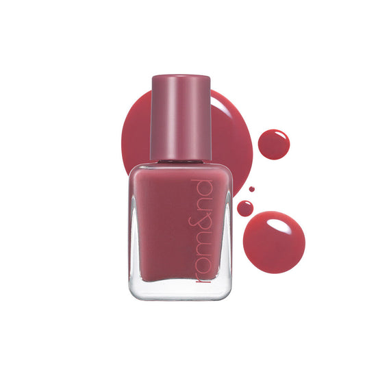 rom&nd Mood Pebble Nail 02 Rosy Syrup