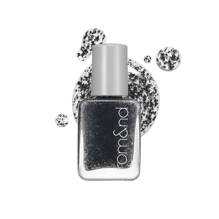 rom&nd Mood Pebble Nail 00 Crunky Black