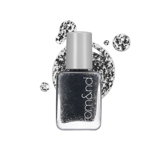 rom&nd Mood Pebble Nail 00 Crunky Black