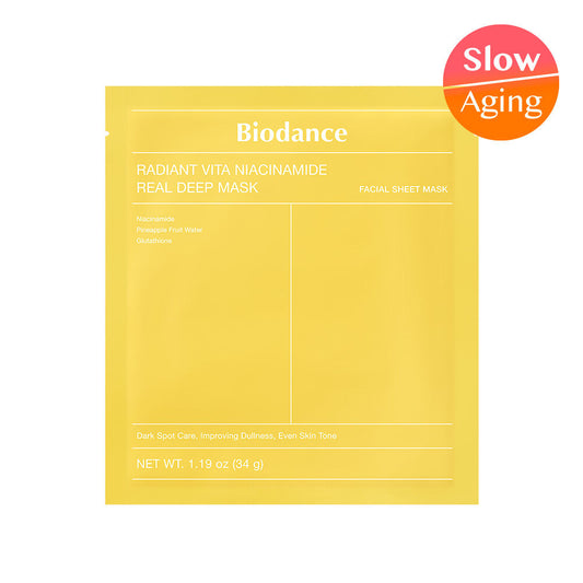Biodance Radiant Vita Niacinamide Real Deep Mask (34g*4ea)
