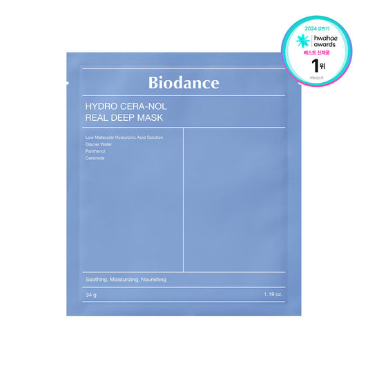 Biodance Hydro Cera-nol Real Deep Mask 1Box (34g*4ea)_KR