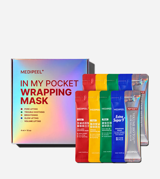 Medipeel IN MY POCKET WRAPPING MASK SET 4ml*10pcs
