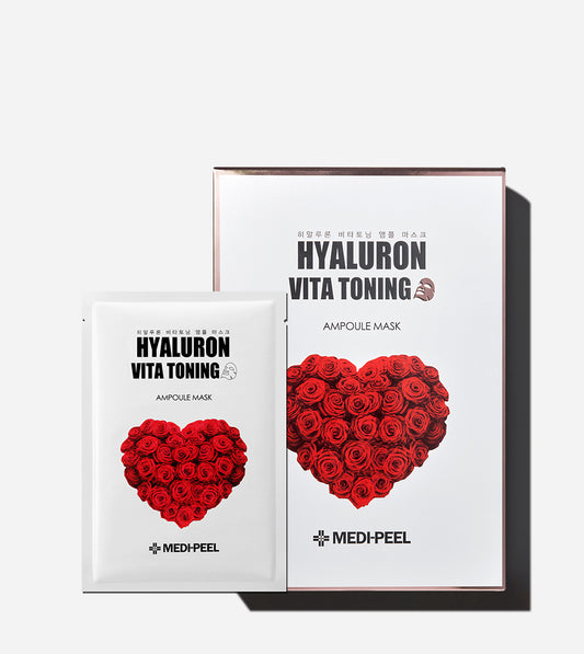 Medipeel HYALURON VITA TONING AMPOULE MASK SHEET 30ml*10pcs