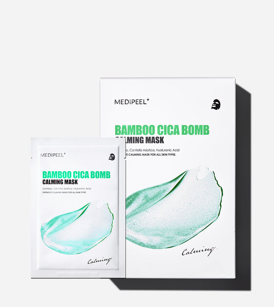 Medipeel BAMBOO CICA BOMB CALMING MASK SHEET 25ml*10pcs