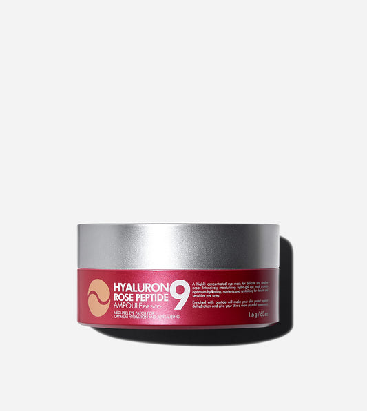 Medipeel HYALURON ROSE PEPTIDE 9 AMPOULE EYE PATCH 1.6g/60pcs