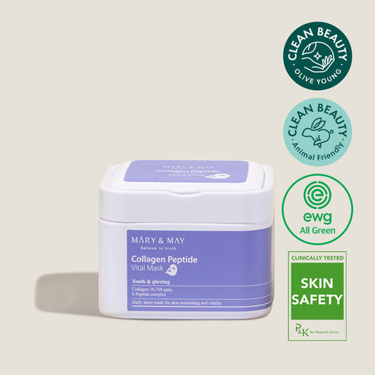 Mary&May Collagen Peptide Vital Mask 30ea/400g