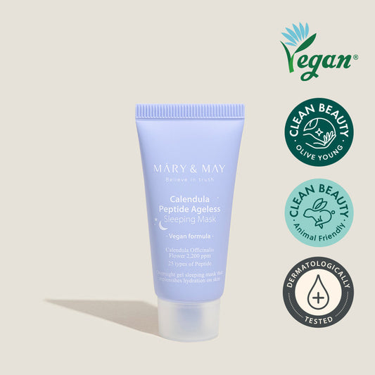 Mary&May Calendula Peptide Ageless Sleeping Mask 30g