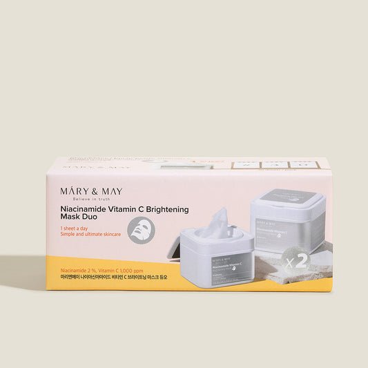 Mary&May Niacinamide VitaminC Brightening Mask Duo (400g x2)