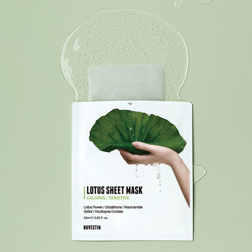 ROVECTIN Calming Lotus Sheet Mask (1EA)