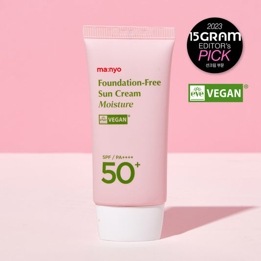 Manyo Factory FOUNDATION-FREE SUN CREAM MOISTURE 50ml