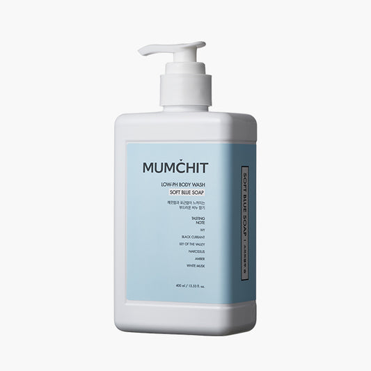 MUMCHIT Low-PH Body Wash Soft Blue Soap 400ml