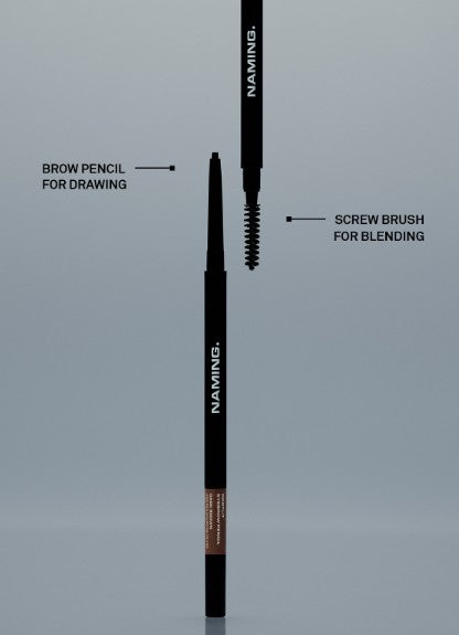 NAMING ROOTLIT EYEBROW PENCIL_TAUPE BROWN