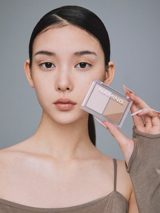 NAMING FLUFFY VOLUME & SHADING DUO _SOFT WARM BROWN