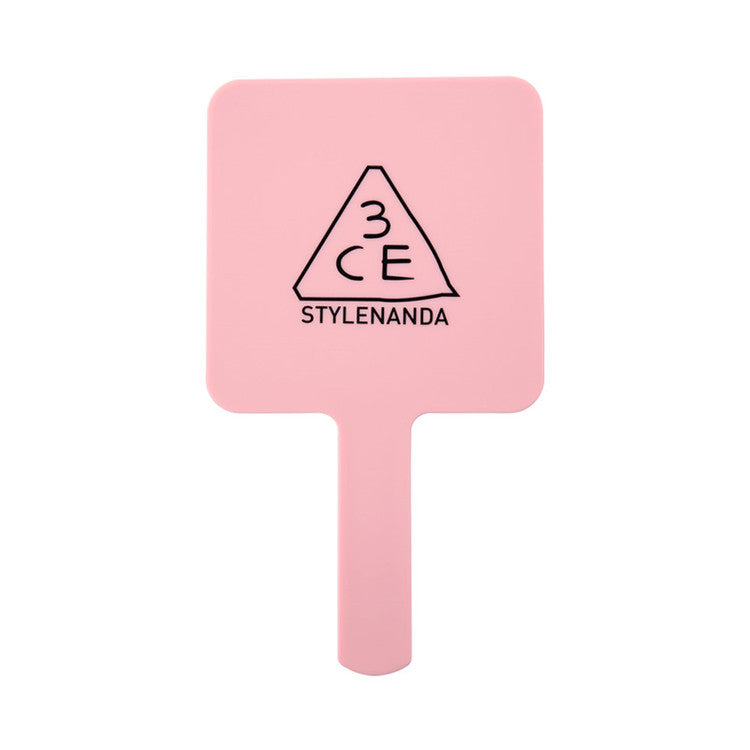 3ce SQUARE MINI HAND MIRROR #PINK RUMOUR