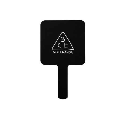 3ce SQUARE MINI HAND MIRROR #BALCK