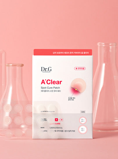 DR.G A'CLEAR SPOT CURE PATCH 10mm 24매 + 12mm 15매