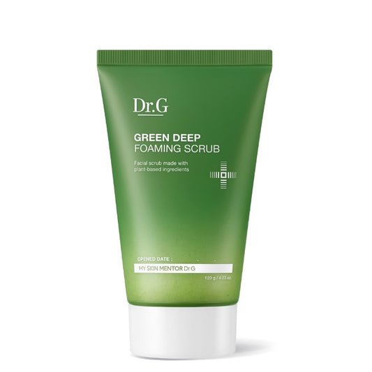 DR.G GREEN DEEP SCRUB FOAMING MASK 120g