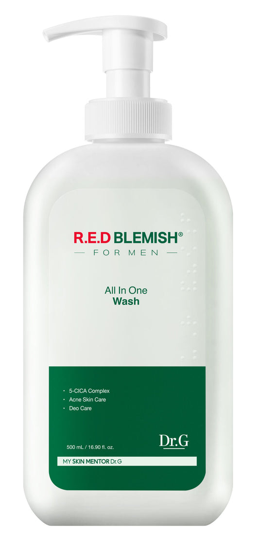 DR.G R.E.D BLEMISH FOR MEN ALL IN ONE WASH 500ml