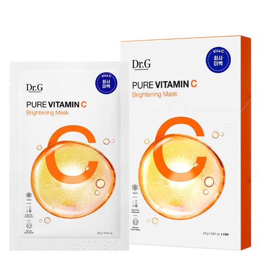 DR.G PURE VITAMIN C BRIGHTENING MASK SET 23g*5ea