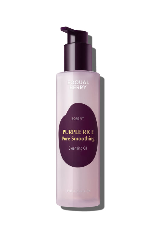 EQQUALBERRY PURPLE RICE PORE SMOOTHING CLEANSING OIL 200ml