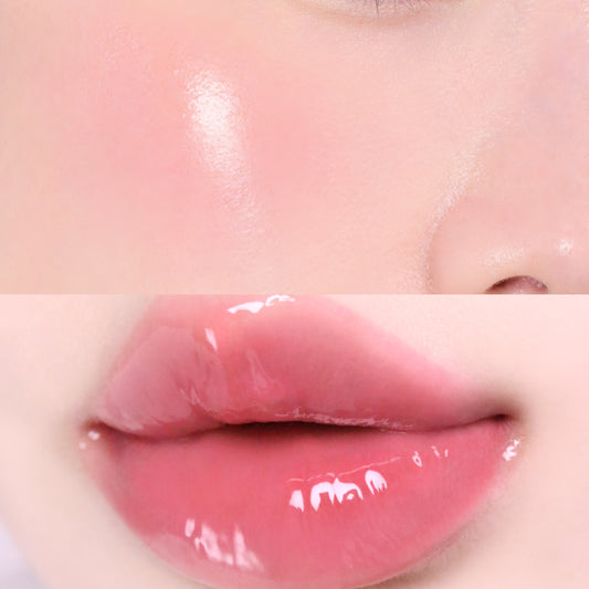 FWEE LIP&CHEEK GLOWY JELLY POT JC02 MELLOW MANGO 4g+PENDANT KEYRING
