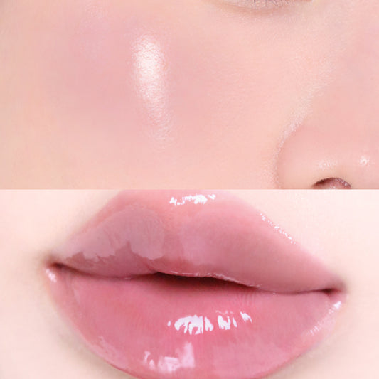 FWEE LIP&CHEEK GLOWY JELLY POT JM03 CREAM TEA 4g+PENDANT KEYRING