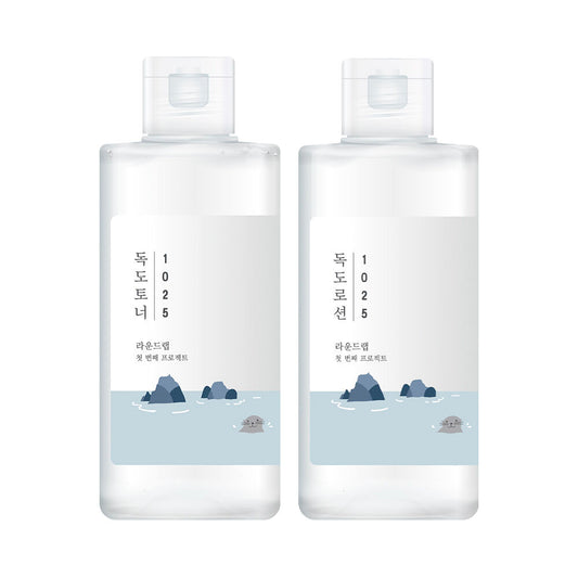 ROUND LAB 1025 DOKDO TONER LOTION SPECIAL SET_200ml+200ml
