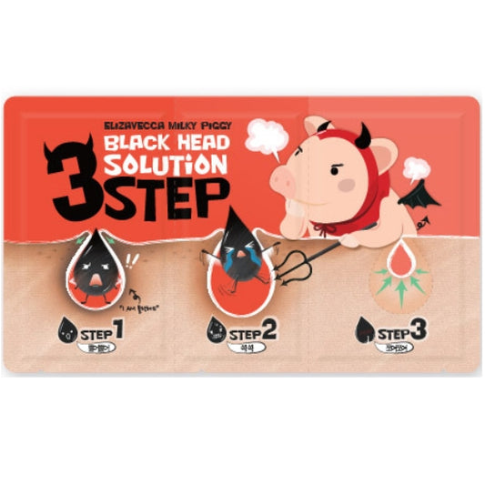 Elizavecca Milky Piggy Black Head Nose Pack (3Step) 6g