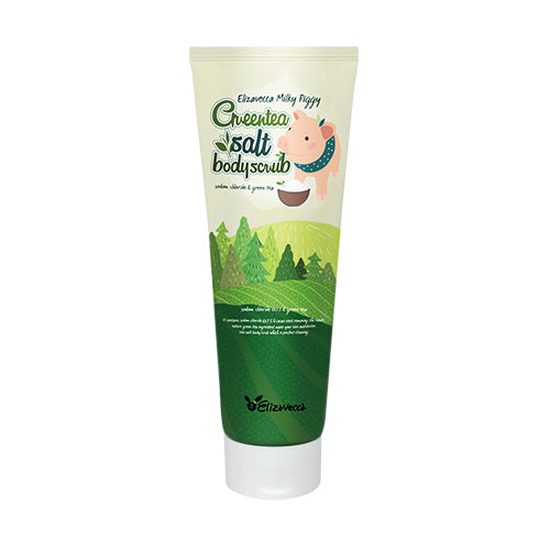Elizavecca Milky Piggy GreenTea Salt Body Scrub 300g