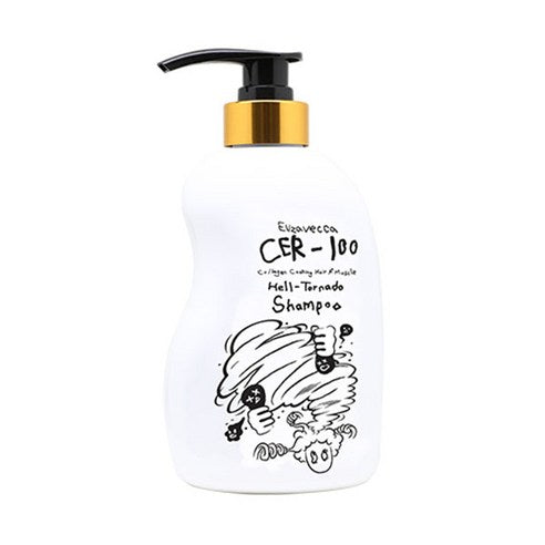 Elizavecca CER-100 collagen coating hair muscle Tornado shampoo 500ml