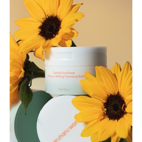HARUHARU WONDER   Centella Sunflower Makeup-Melting Cleansing Balm
