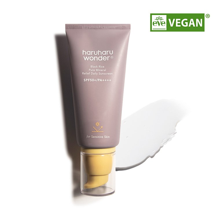 HARUHARU WONDER   Black Rice Pure Mineral Relief Daily Sunscreen SPF50+/PA++++